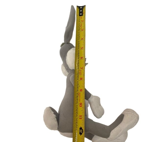 Looney Tunes Bugs Bunny Plush Stuffy Lovey Stuffed Toy Collectible Gray White - Picture 7 of 12